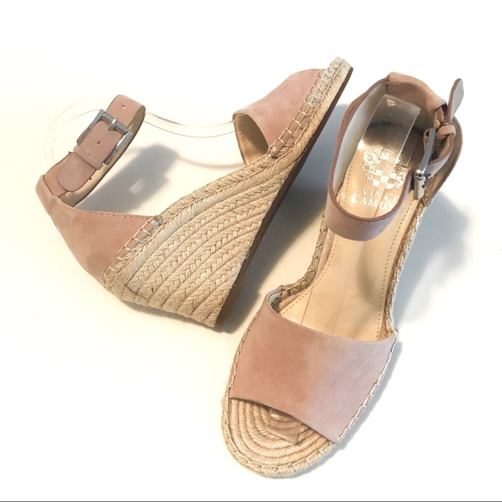 VINCE CAMUTO | 8.5 | Pink Suede Leather
